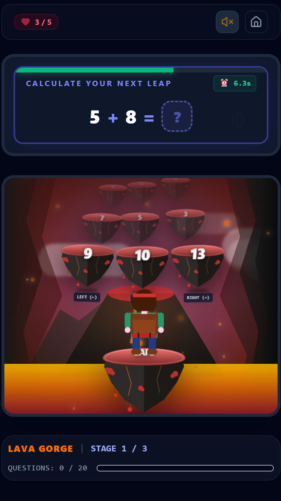 Math Tutor - Canyon Adventure additional screenshot